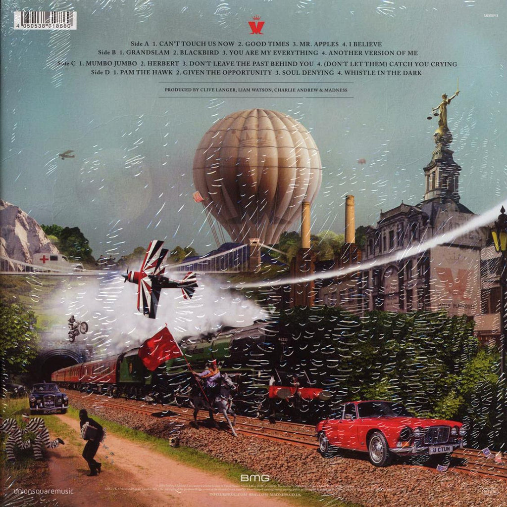 Madness - Can't Touch Us Now (2xLP) (180g) vinyl LP back cover