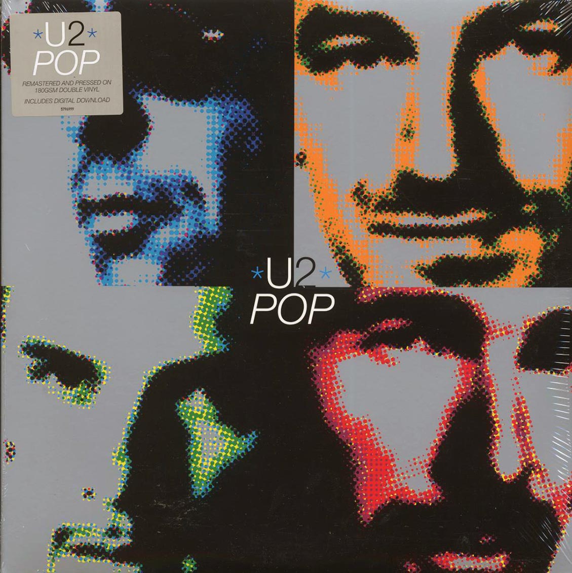 U2 - Pop (2xLP) (180g) (remastered) vinyl LP front cover