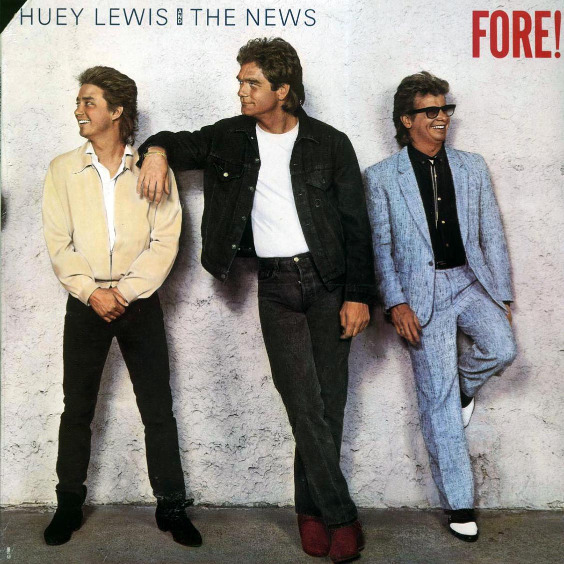 Huey Lewis & The News - Fore! (ORIGINAL 1986 PRESS) vinyl LP front cover