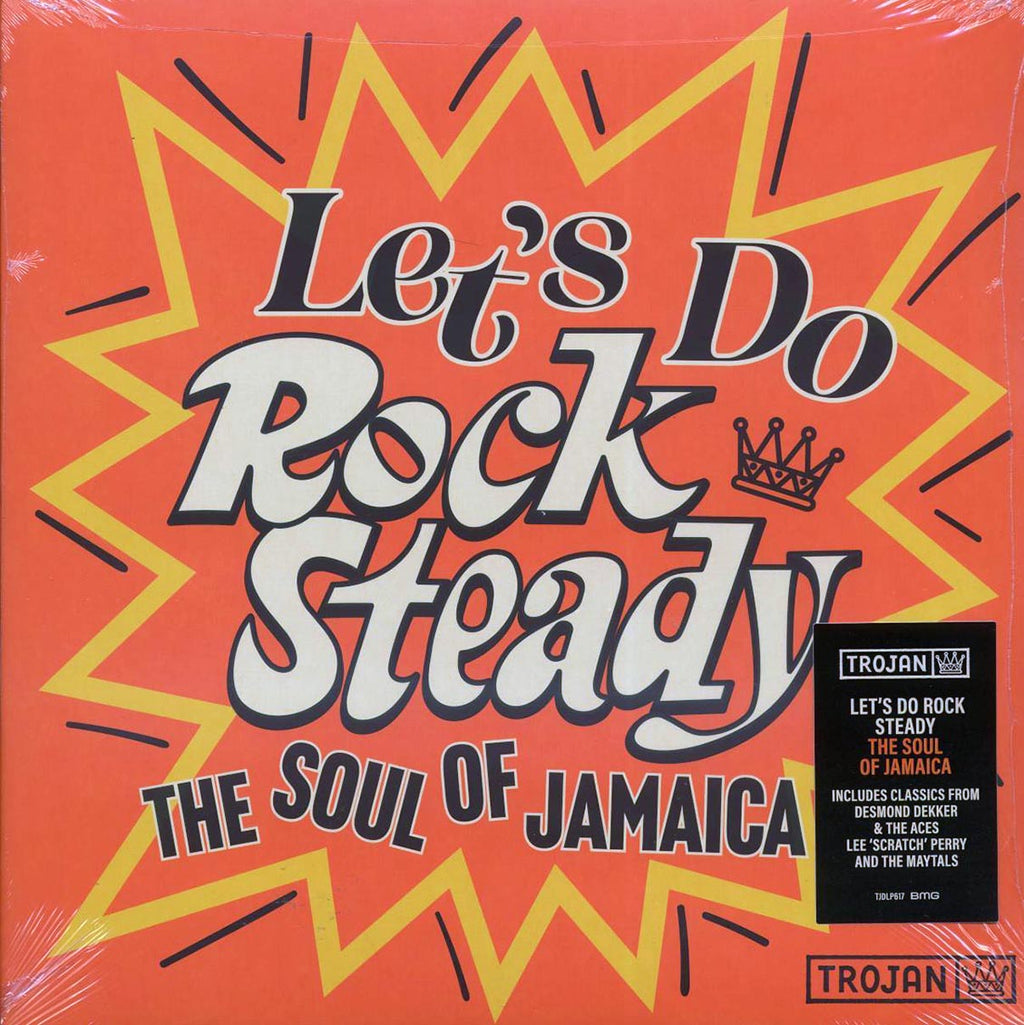 Lee Perry, Desmond Dekker, Toots & The Maytals, The Tennors, The Ethiopians, Etc. - Let's Do Rock Steady: The Soul Of Jamaica (28 tracks) (2xLP) vinyl LP front cover