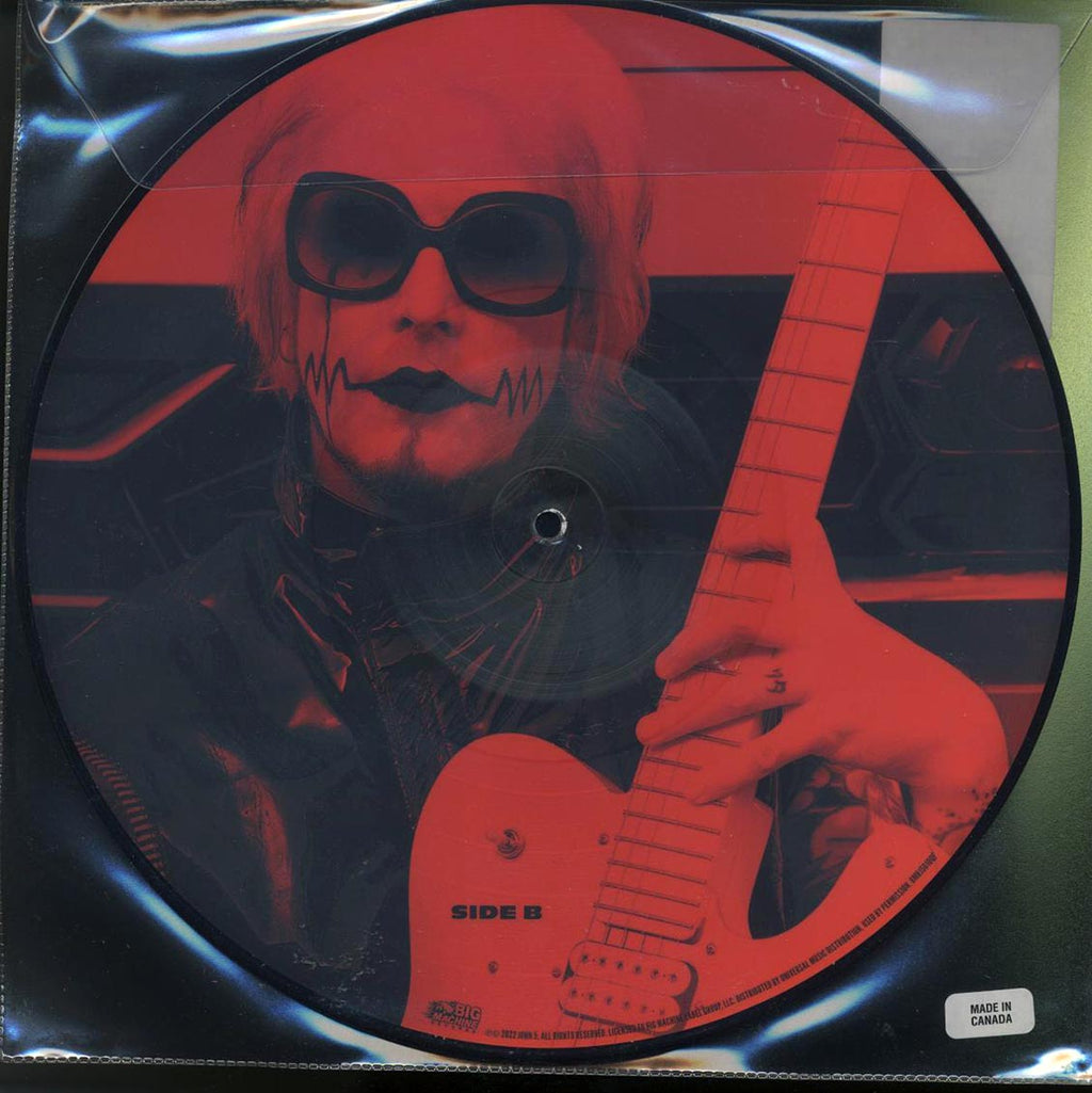 John 5 - Sinner (picture disc) vinyl LP back cover
