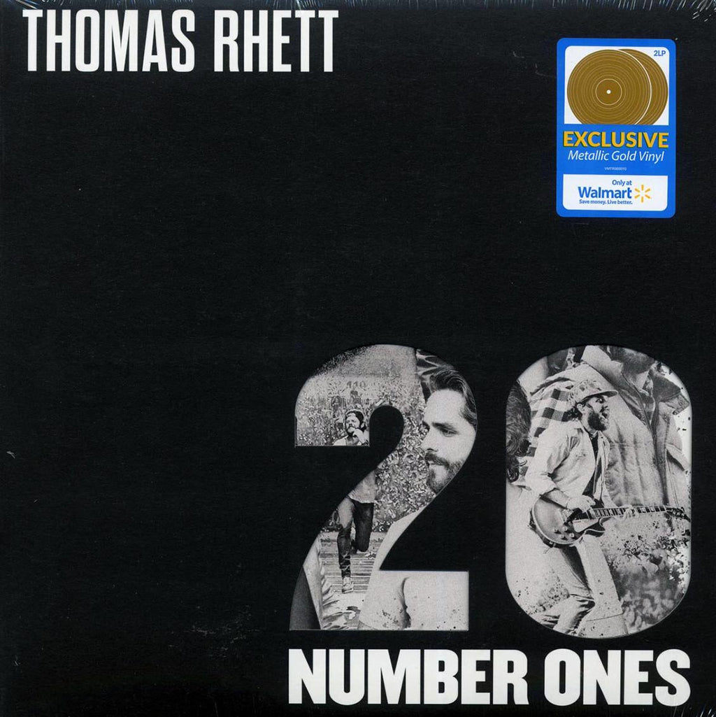 Thomas Rhett - 20 Number Ones (ltd. ed.) (2xLP) (gold vinyl) vinyl LP front cover