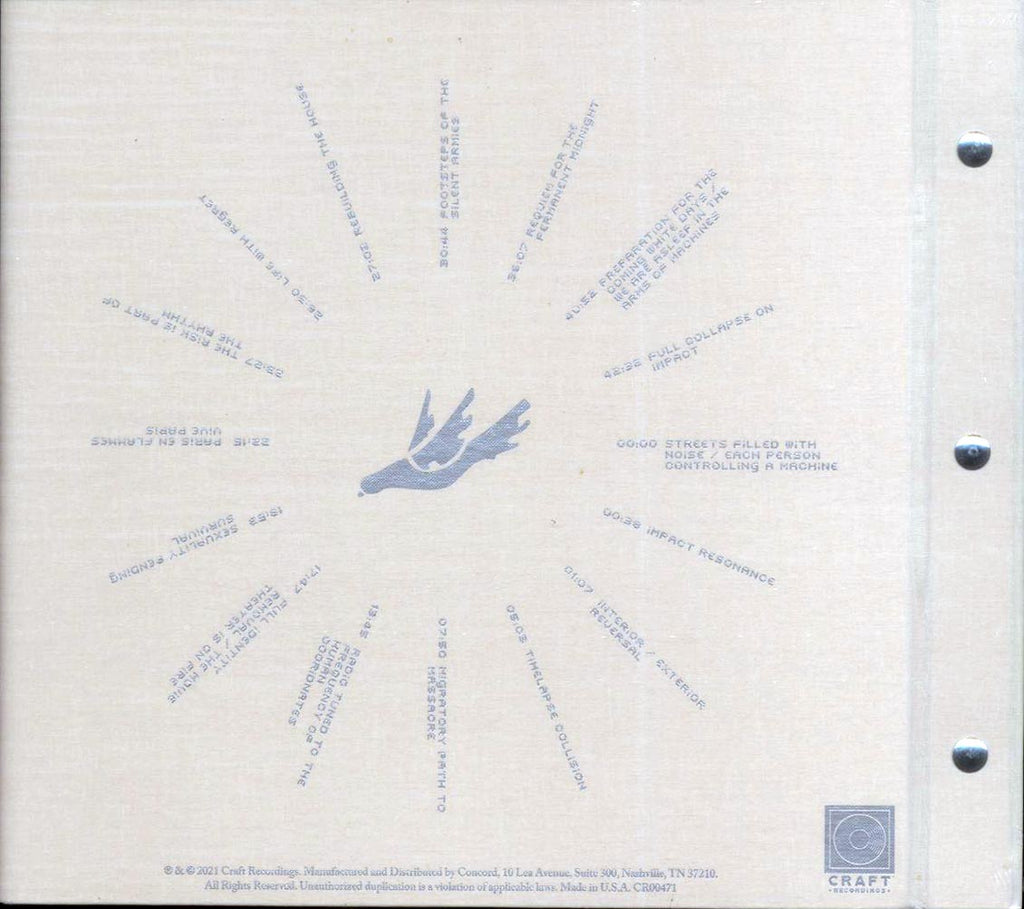 Thursday - Full Collapse 20 (Anniv. Ed.) (casebound set) (ltd. ed.) (3x10") (incl. 3 x bonus 45rpm records) vinyl LP back cover