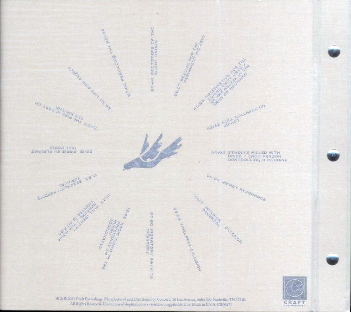 Thursday - Full Collapse 20 (Anniv. Ed.) (casebound set) (ltd. ed.) (3x10") (incl. 3 x bonus 45rpm records) vinyl LP back cover
