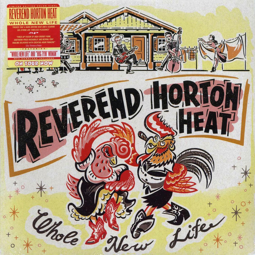 Reverend Horton Heat - Whole New Life (ltd. ed.) (colored vinyl) vinyl LP front cover
