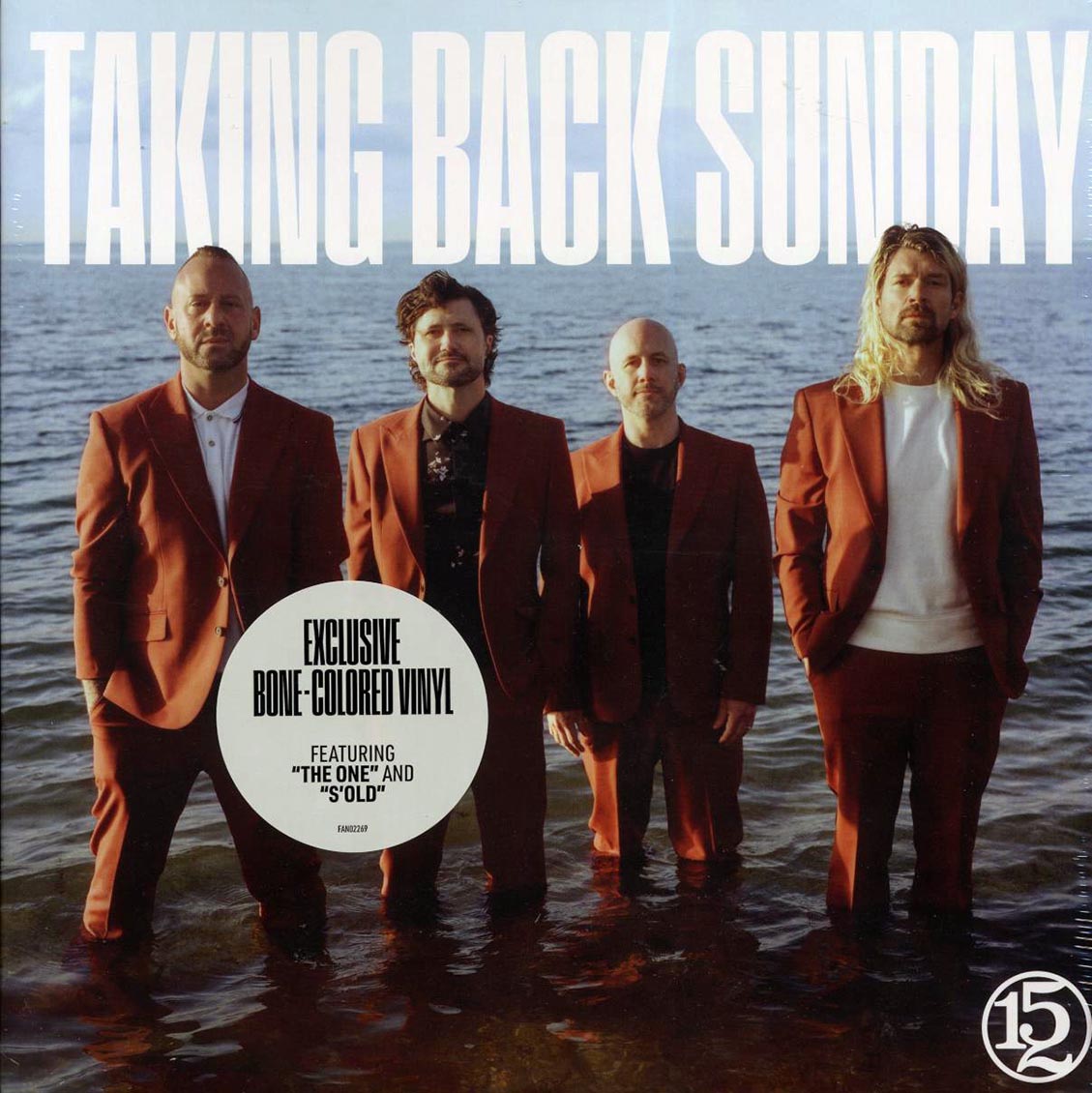 Taking Back Sunday - 152 (bone vinyl) vinyl LP front cover