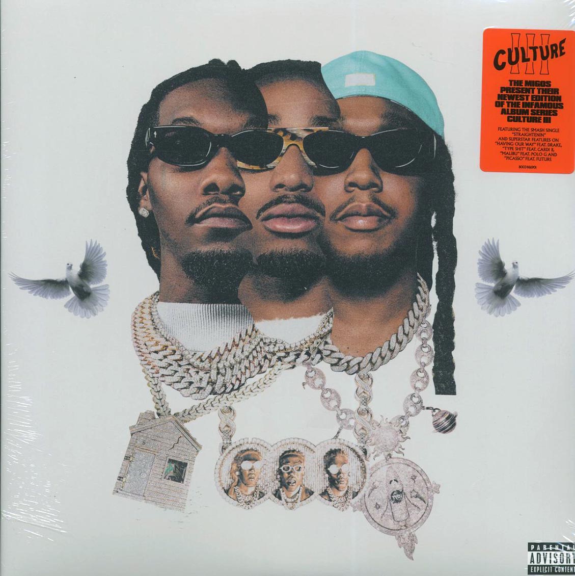 Migos - Culture III (2xLP) vinyl LP front cover