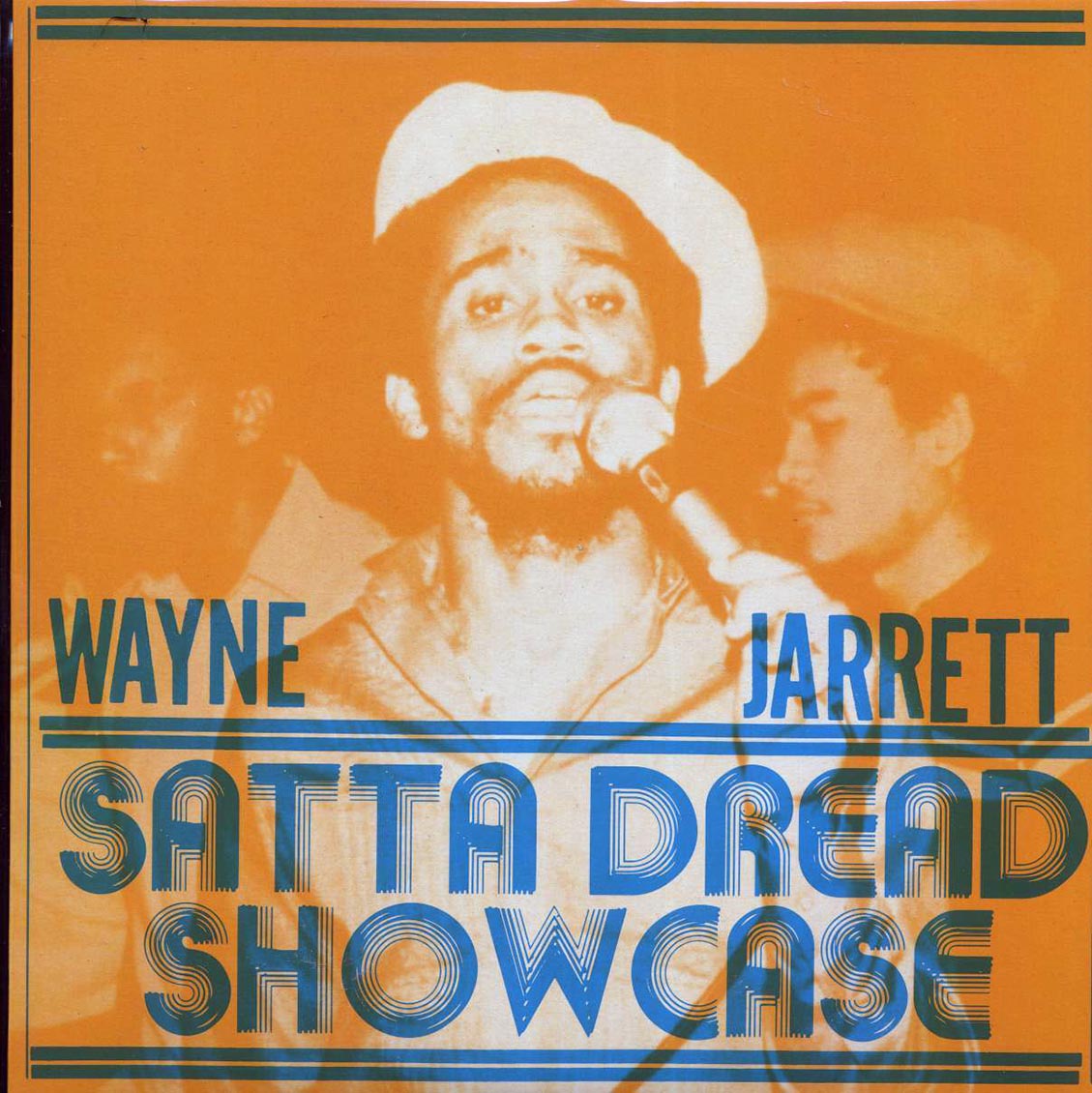 Wayne Jarrett - Satta Dread Showcase vinyl LP front cover