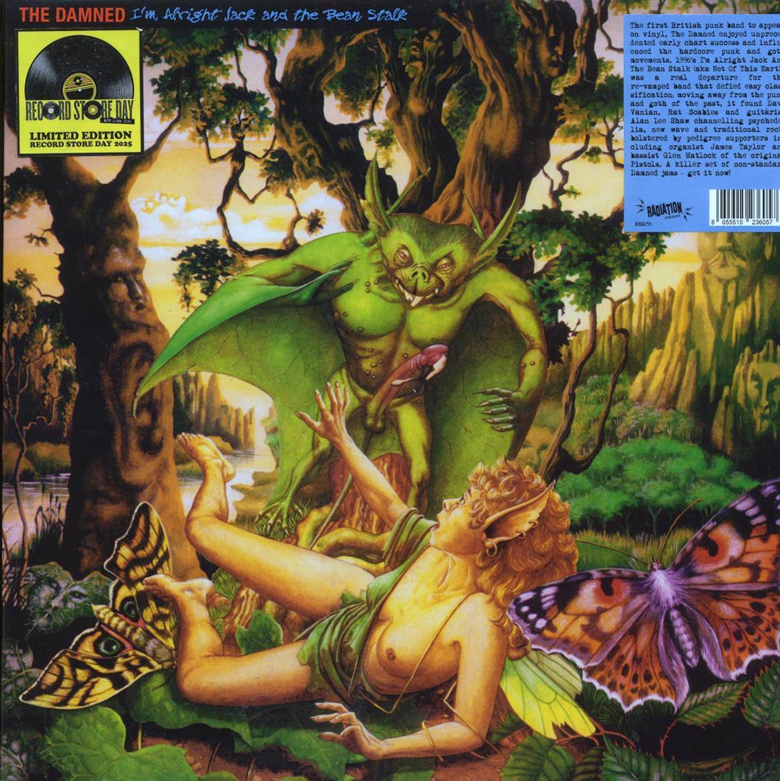 The Damned - I'm Alright Jack And The Beanstalk (RSD 2025) vinyl LP front cover