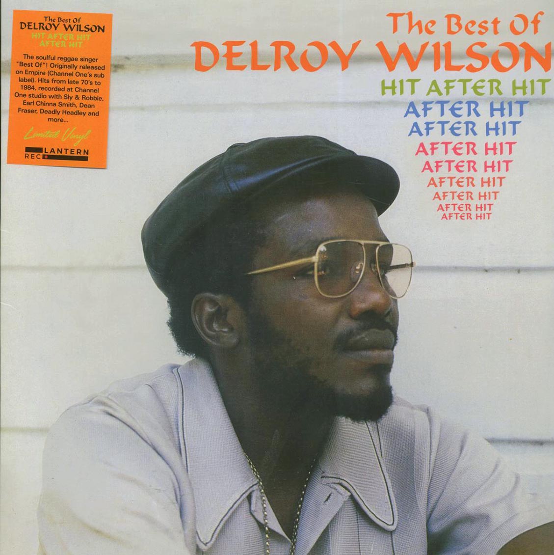 Delroy Wilson - Hit After Hit After Hit: The Best Of vinyl LP front cover