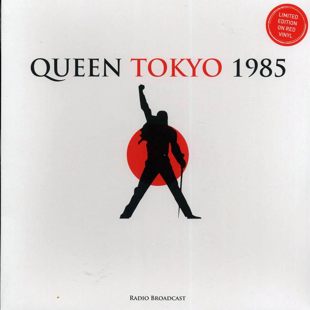 Queen - Tokyo 1985 (remastered) (red vinyl) vinyl LP front cover
