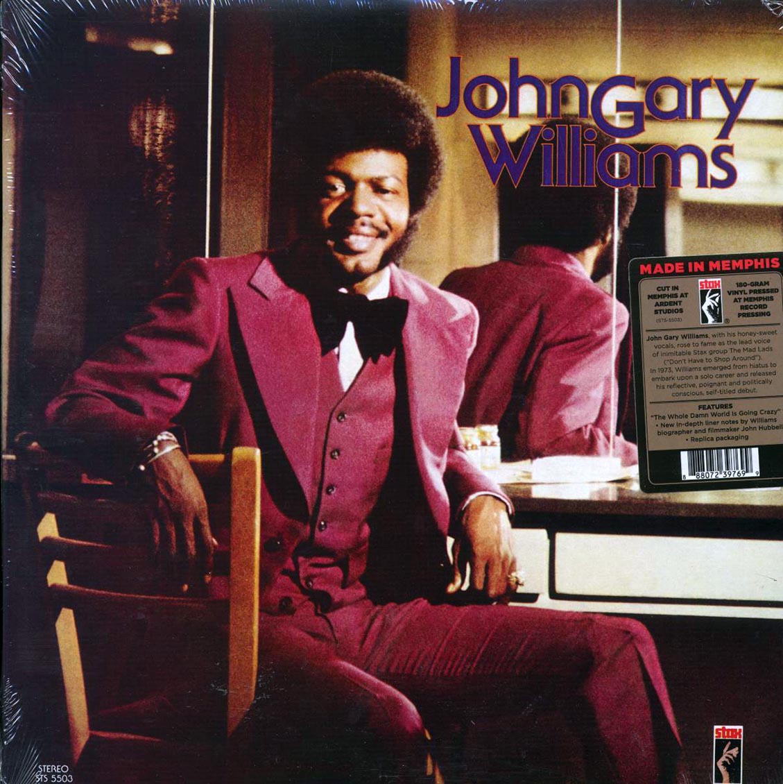 John Gary Williams - John Gary Williams vinyl LP front cover
