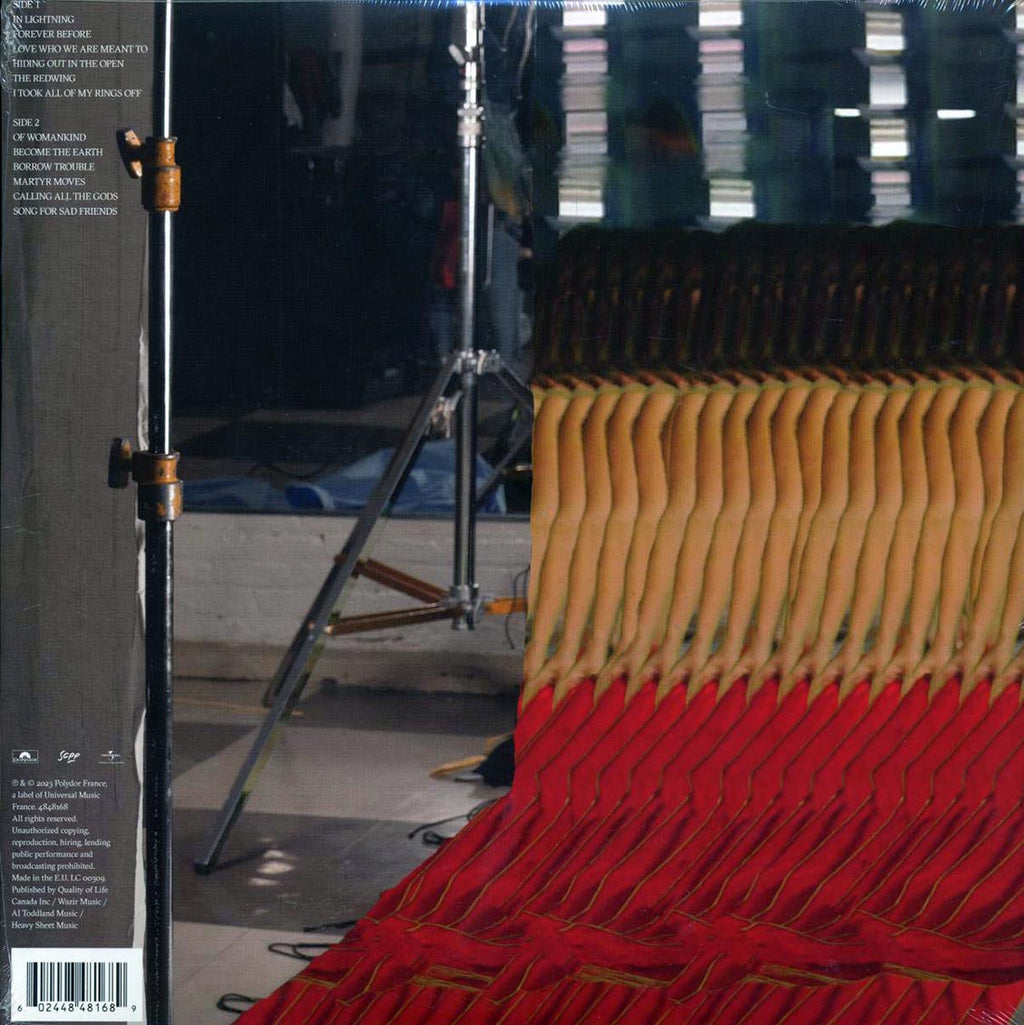 Feist - Multitudes vinyl LP back cover