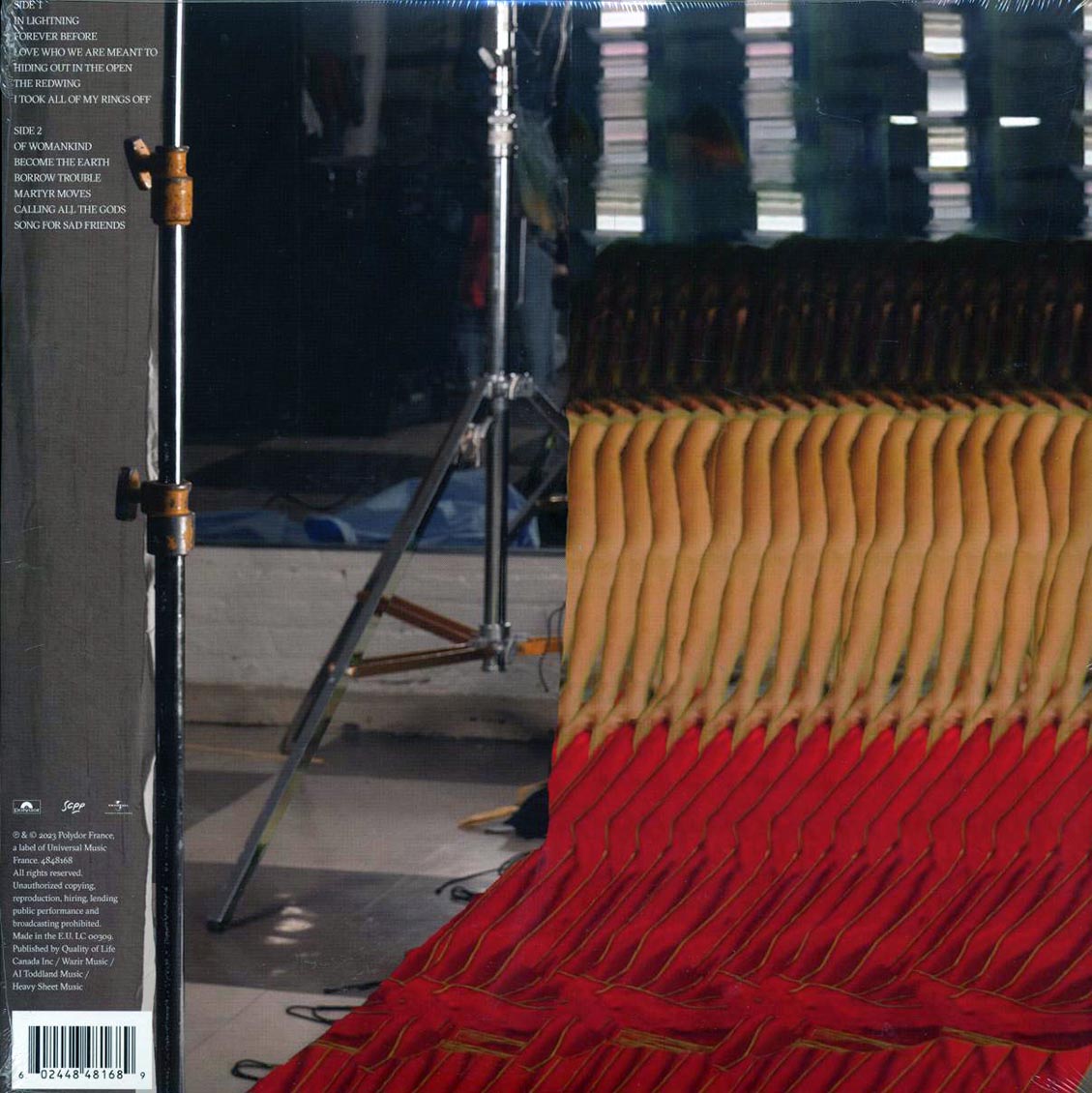 Feist - Multitudes vinyl LP back cover