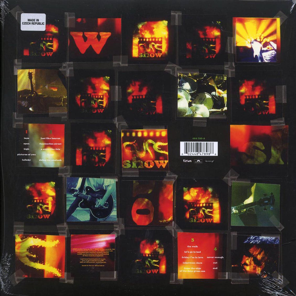 The Cure - Show (30th Anniv. Ed.) (2xLP) (180g) (remastered) vinyl LP back cover
