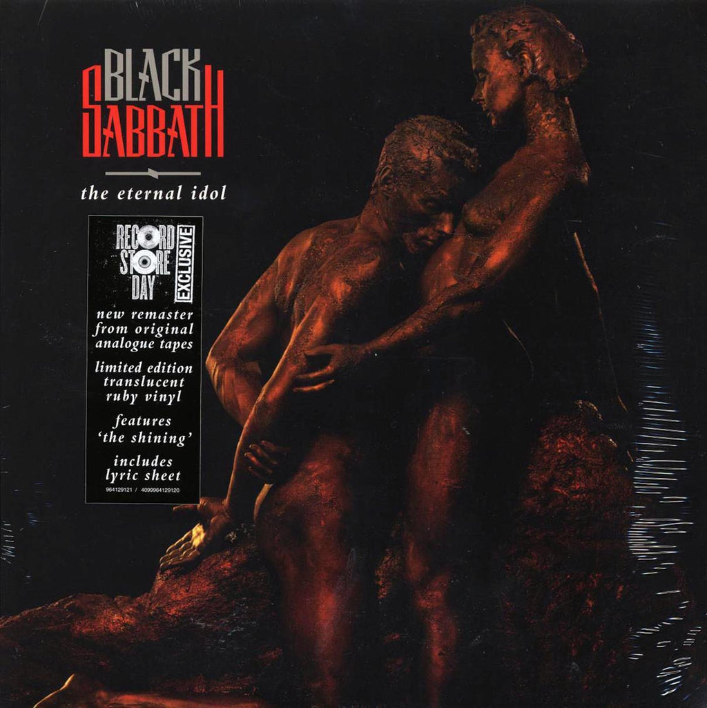 Black Sabbath - The Eternal Idol (RSD 2025) (ltd. ed.) (remastered) (ruby vinyl) vinyl LP front cover