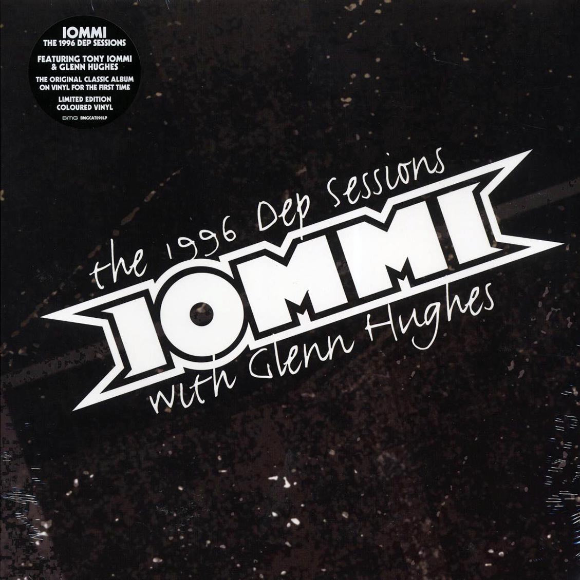 Tony Iommi, Glenn Hughes - The 1996 Dep Sessions (ltd. ed.) (blue vinyl) vinyl LP front cover