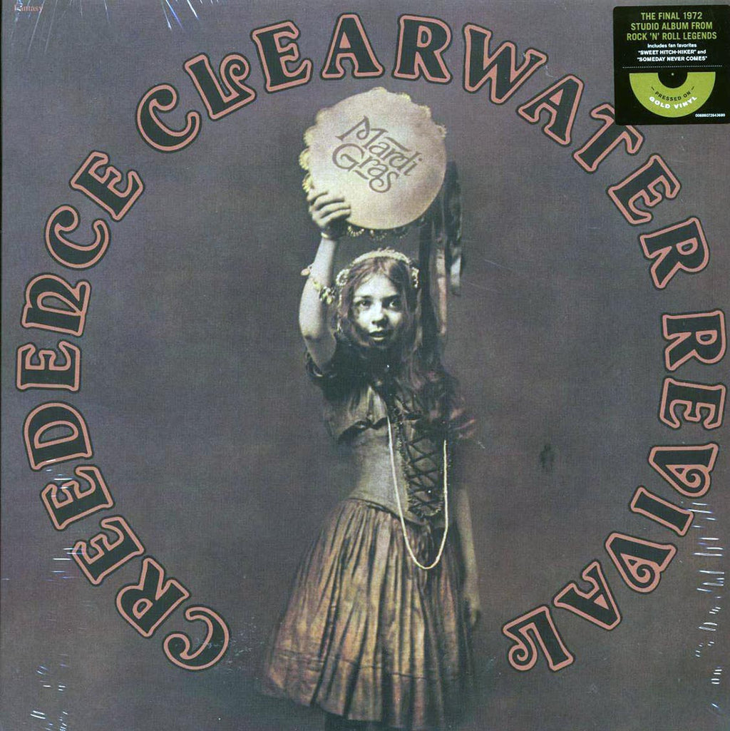 Creedence Clearwater Revival - Mardi Gras (ltd. ed.) (gold vinyl) vinyl LP front cover
