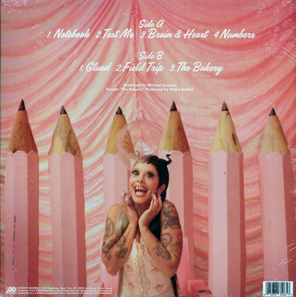Melanie Martinez - After School (ltd. ed.) (marbled colored vinyl) vinyl LP back cover