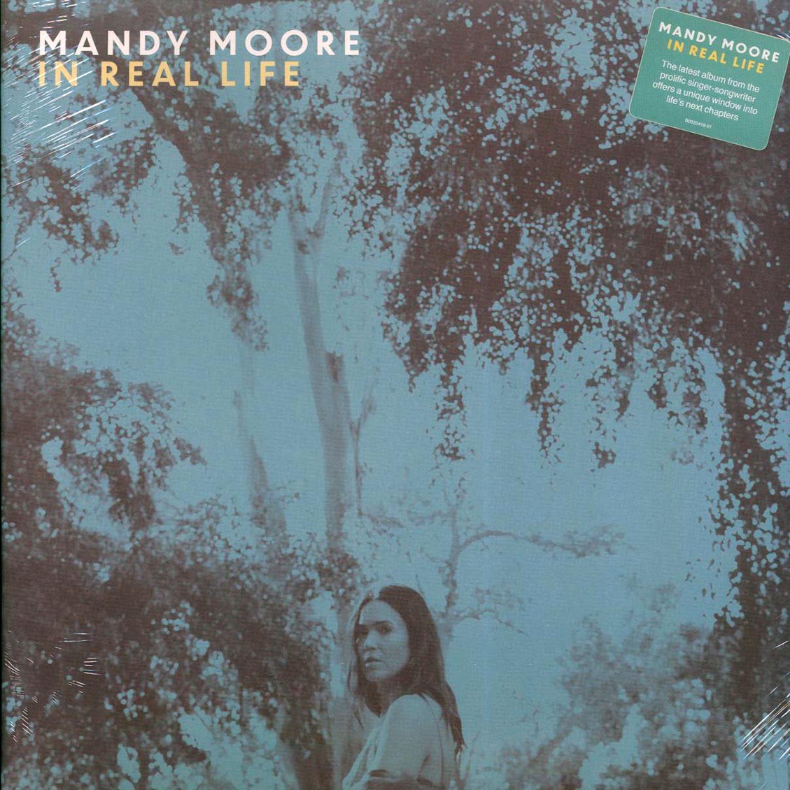 Mandy Moore - In Real Life vinyl LP front cover