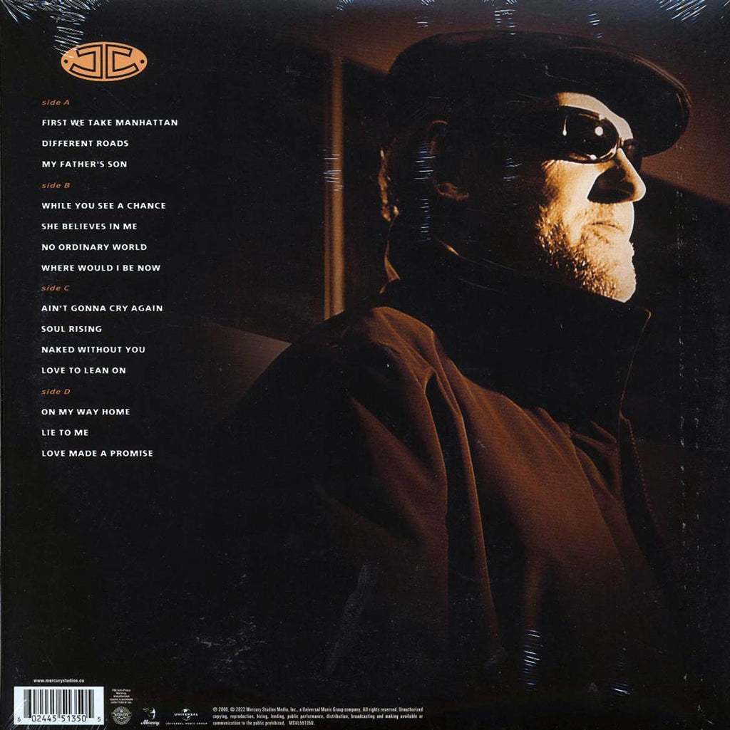 Joe Cocker - No Ordinary World (2xLP) vinyl LP back cover