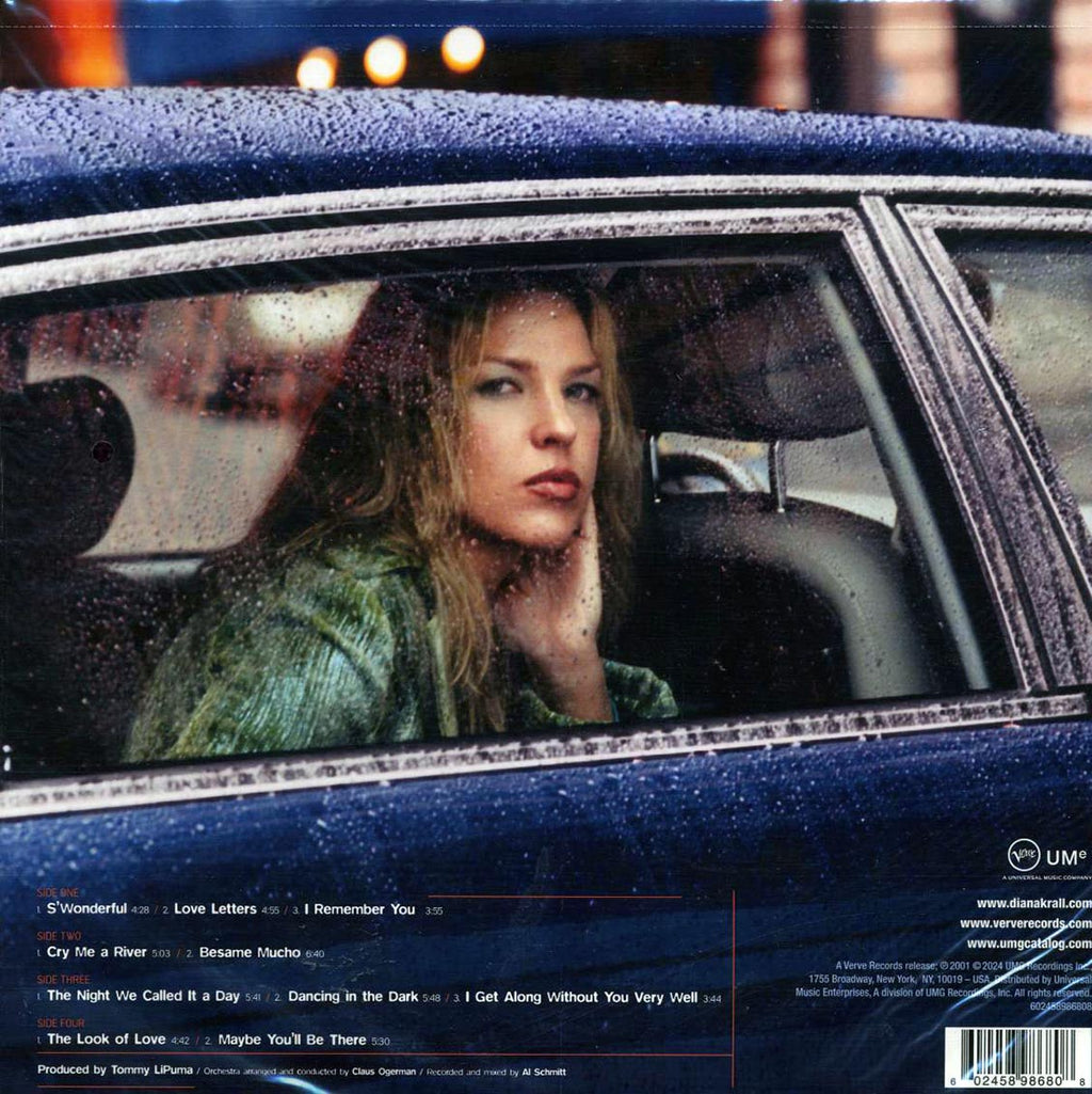 Diana Krall - The Look Of Love (2xLP) (180g) (audiophile) vinyl LP back cover