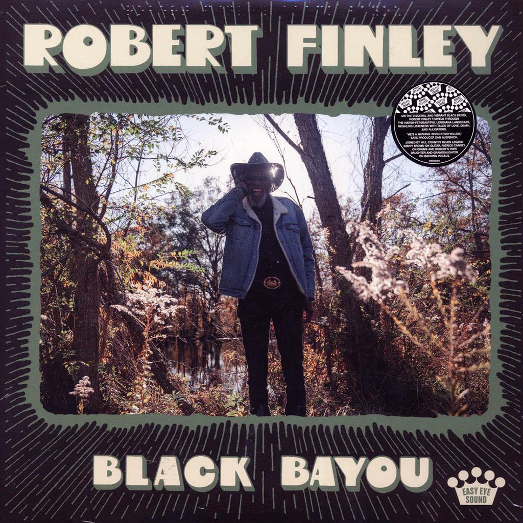Robert Finley - Black Bayou vinyl LP front cover