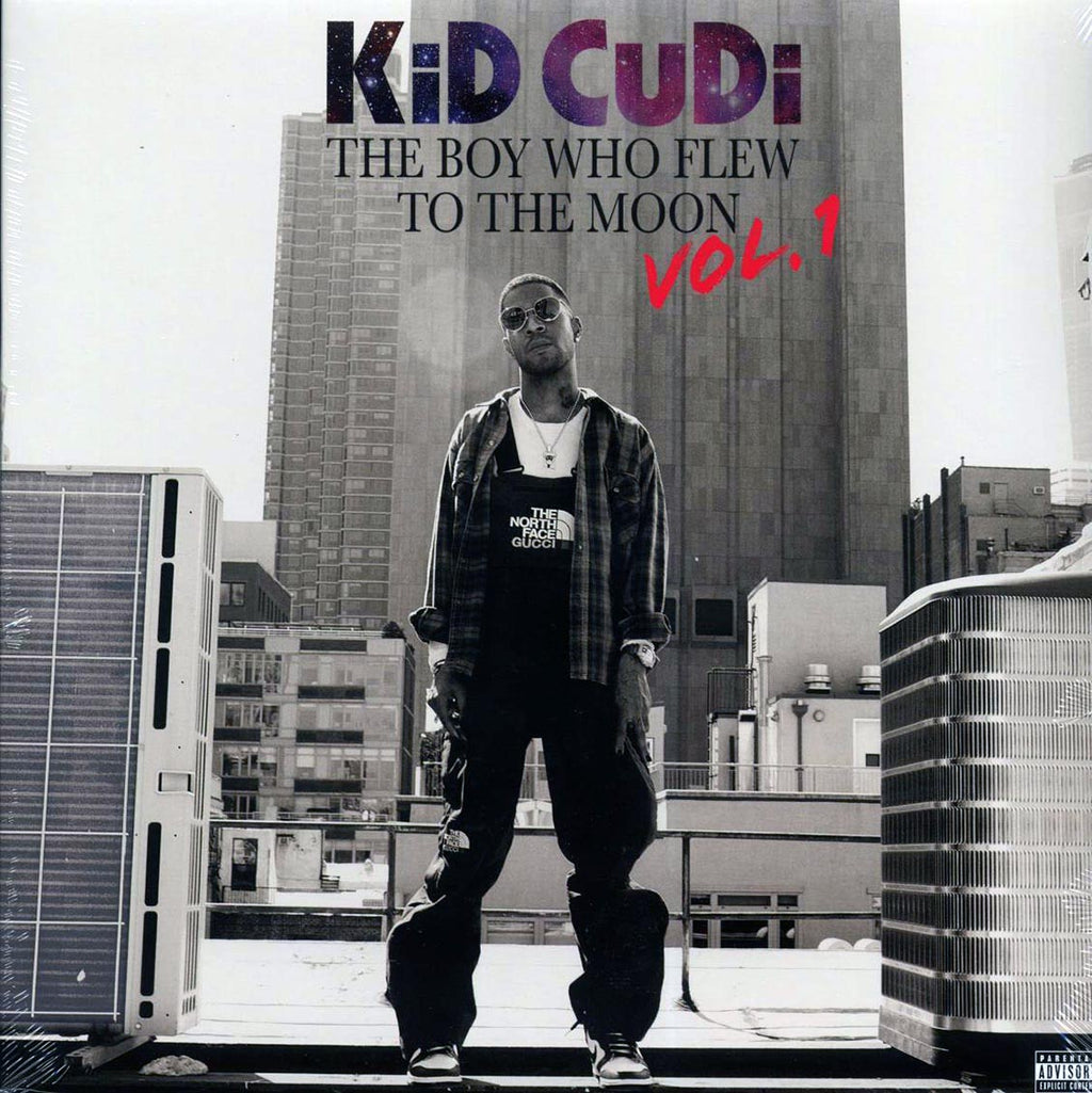 Kid Cudi - The Boy Who Flew To The Moon Volume 1 (2xLP) vinyl LP front cover
