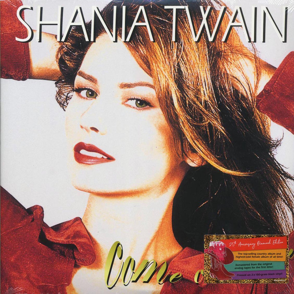 Shania Twain - Come On Over (25th Anniv. Ed.) (2xLP) (180g) vinyl LP front cover