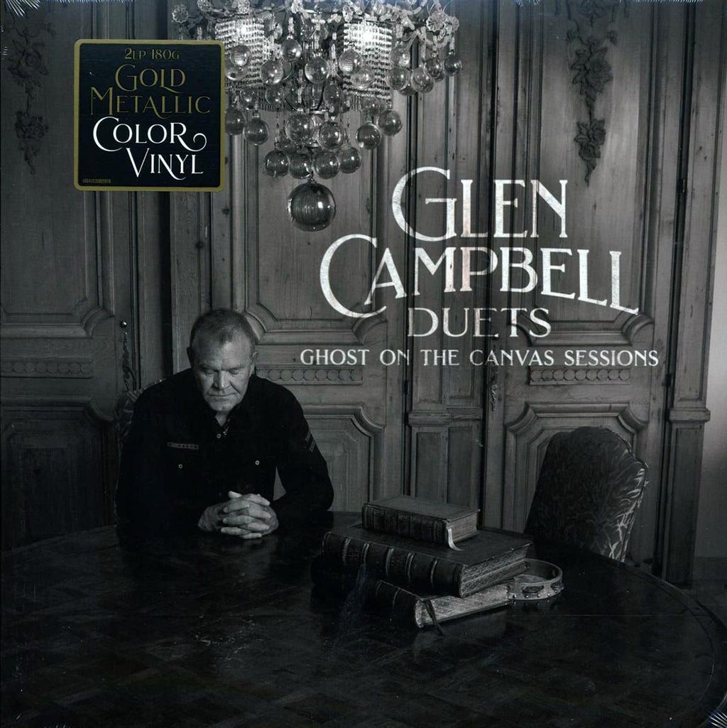 Glen Campbell - Duets: Ghost On The Canvas Sessions (2xLP) (180g) (gold vinyl) vinyl LP front cover