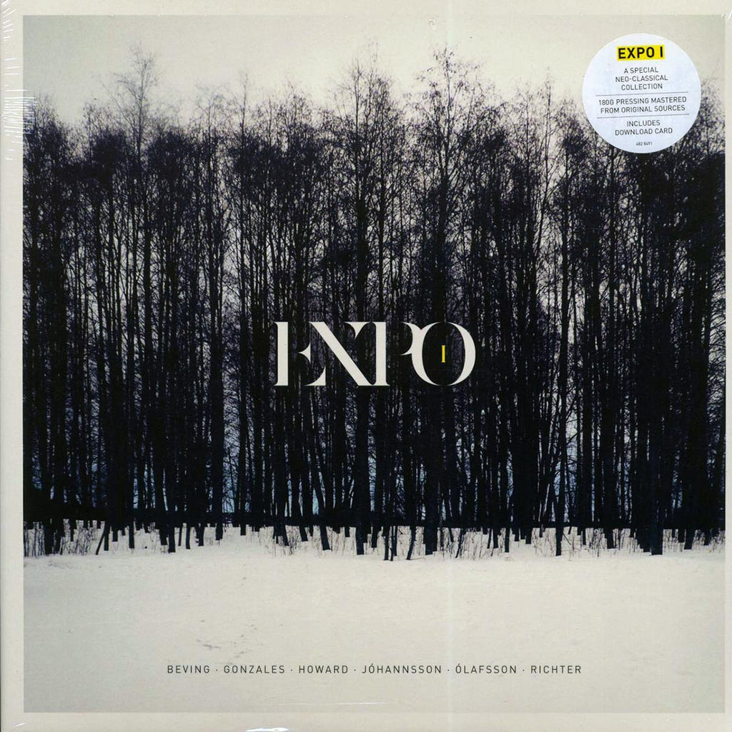 Max Richter, Sven Helbig, Luke Howard, Etc. - Expo 1 (180g) vinyl LP front cover