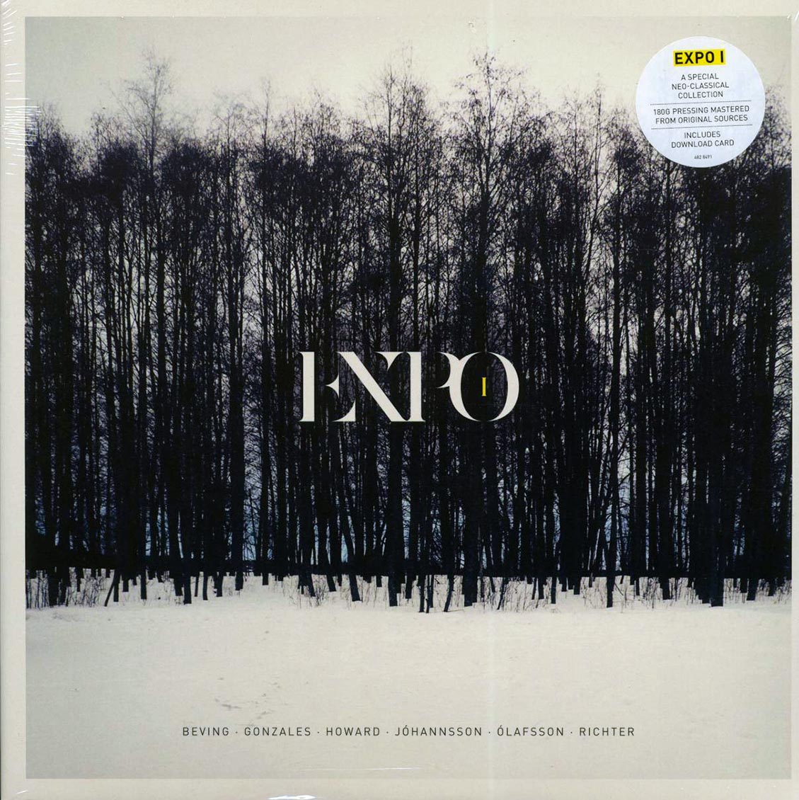Max Richter, Sven Helbig, Luke Howard, Etc. - Expo 1 (180g) vinyl LP front cover