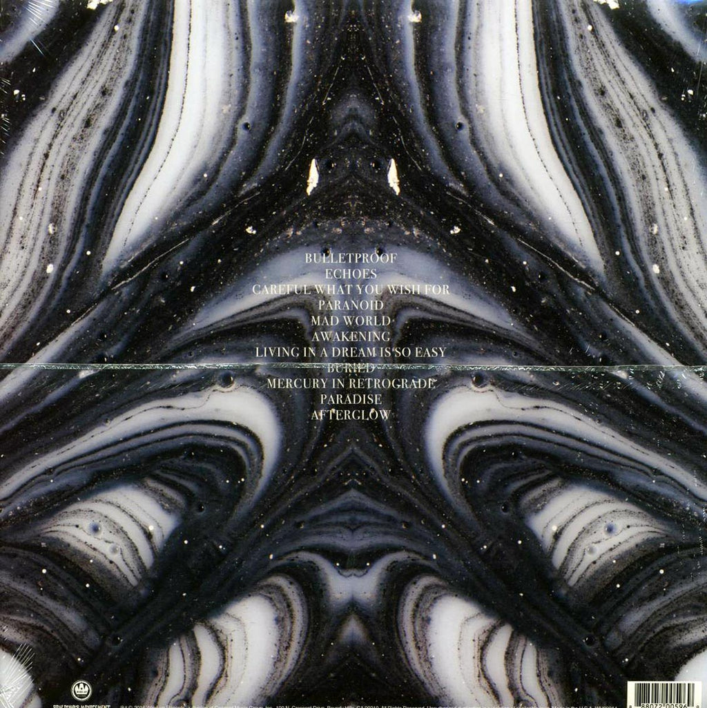 Young Guns - Echoes (blue/white splatter vinyl) vinyl LP back cover