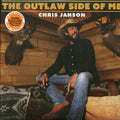 Chris Janson - The Outlaw Side Of Me (2xLP) (orange vinyl) vinyl LP front cover