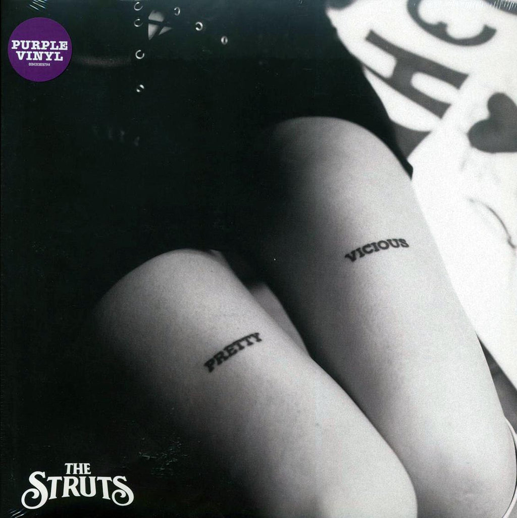 The Struts - Pretty Vicious (purple vinyl) vinyl LP front cover
