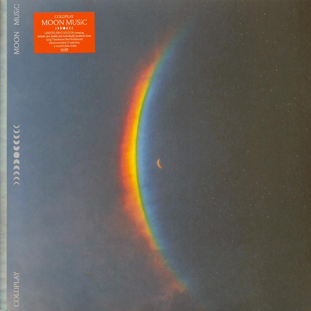 Coldplay - Moon Music (ltd. ed.) (red vinyl) vinyl LP front cover