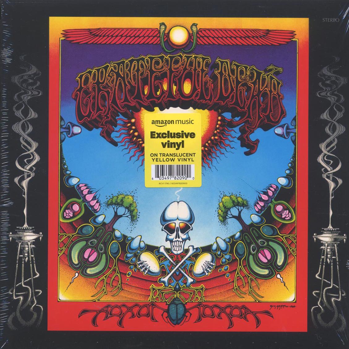 Grateful Dead - Aoxomoxoa (yellow vinyl) vinyl LP front cover
