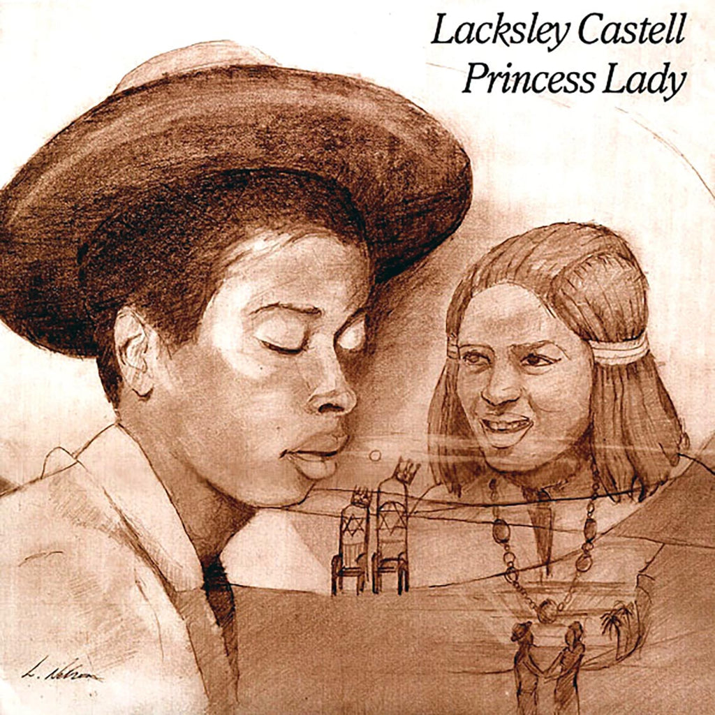 Lacksley Castell - Princess Lady (US press) (ltd. ed.) vinyl LP front cover