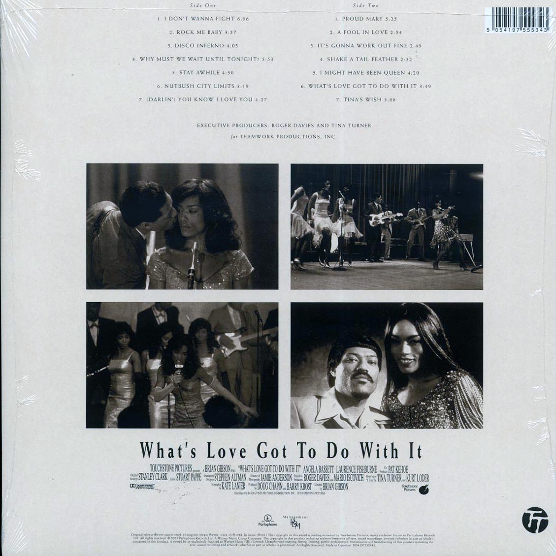 Tina Turner - What's Love Got To Do With It (20th Anniv. Ed.) (remastered) vinyl LP back cover