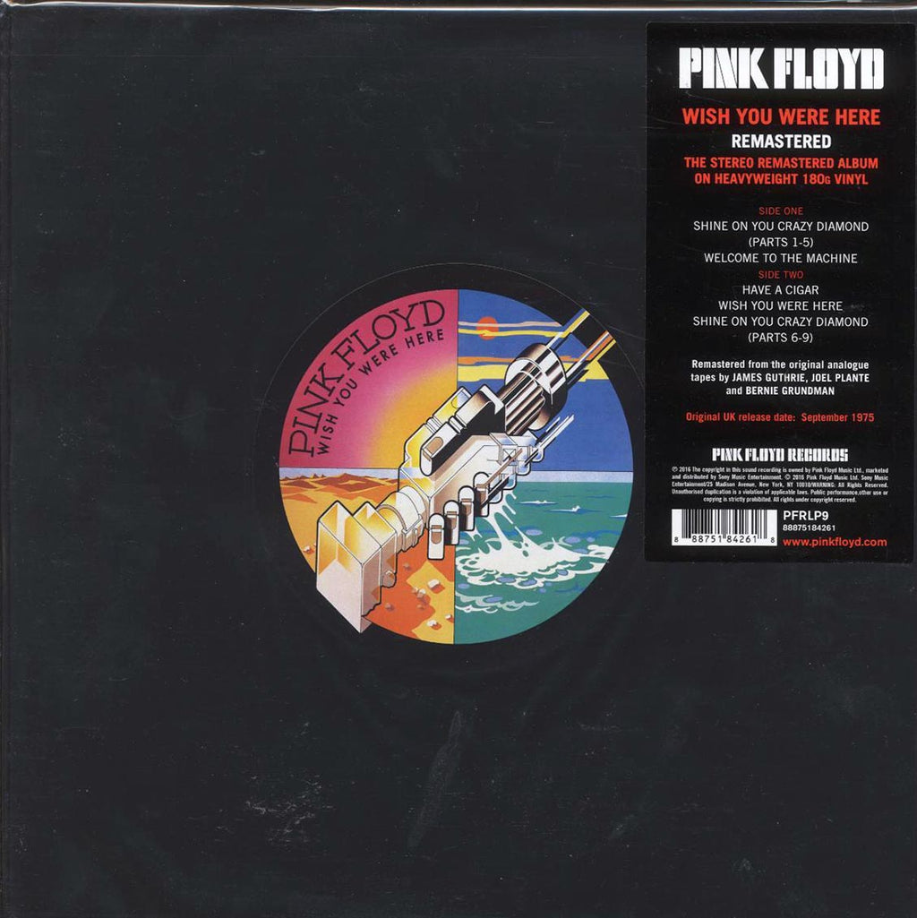Pink Floyd - Wish You Were Here (180g) vinyl LP front cover