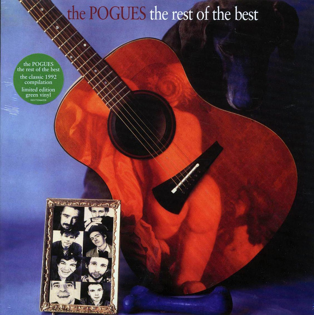 The Pogues - The Best Of The Rest (ltd. ed.) (green vinyl) vinyl LP front cover