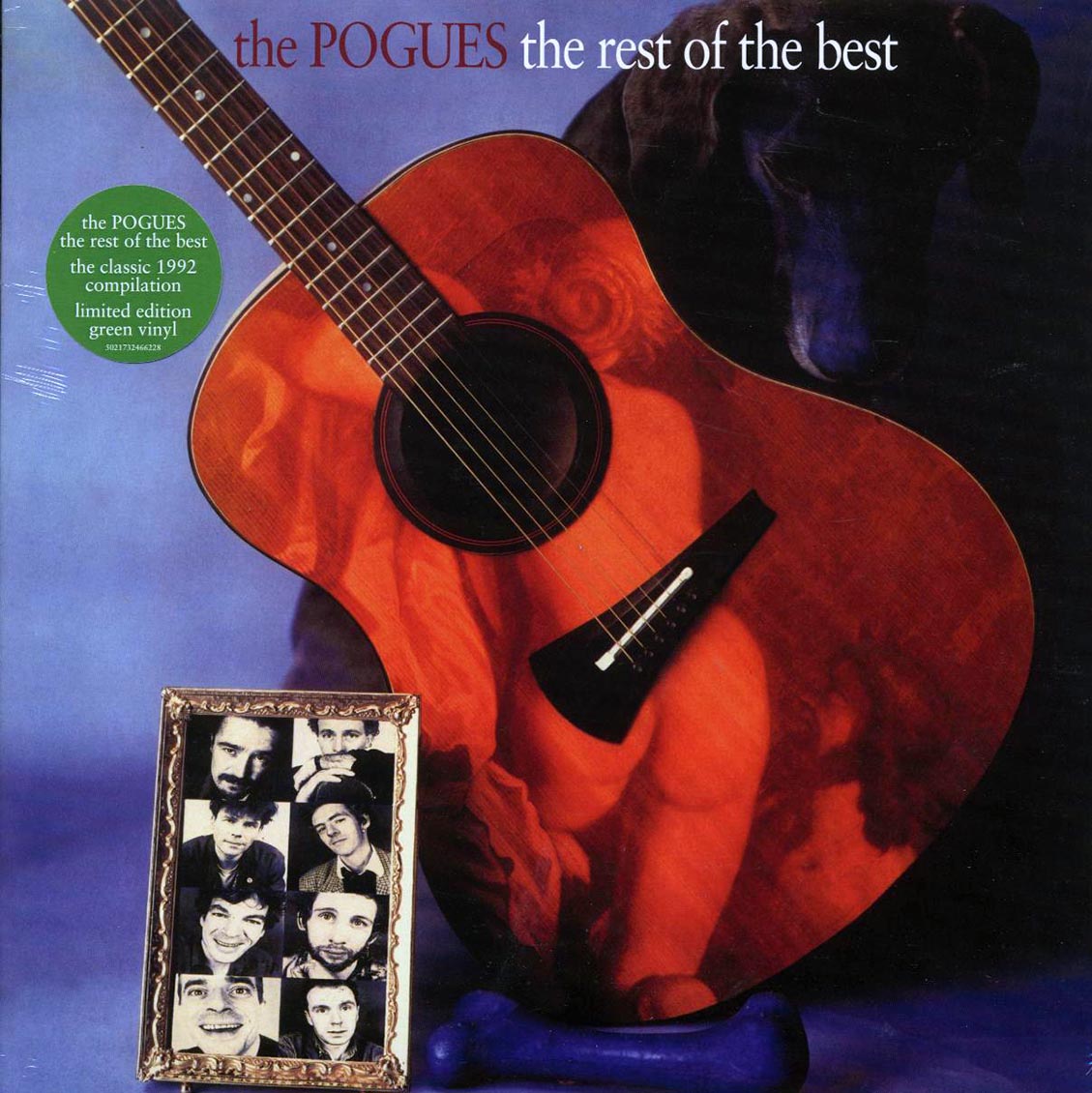 The Pogues - The Best Of The Rest (ltd. ed.) (green vinyl) vinyl LP front cover