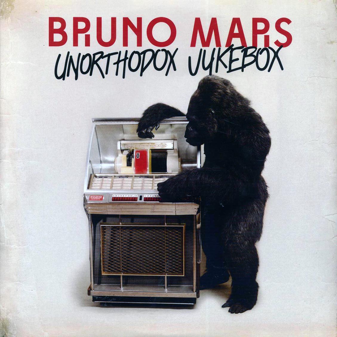 Bruno Mars - Unorthodox Jukebox vinyl LP front cover