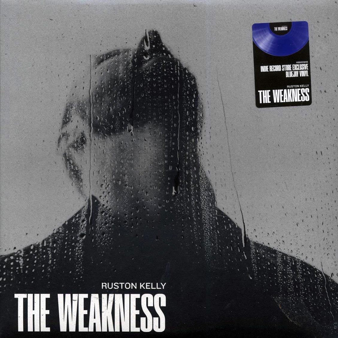 Ruston Kelly - The Weakness (ltd. ed.) (blue vinyl) vinyl LP front cover