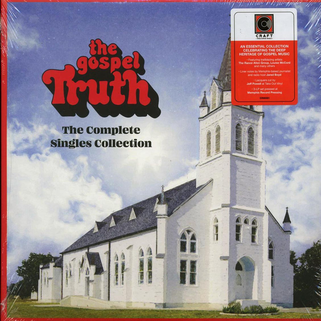 Various - The Gospel Truth: The Complete Singles Collection (3xLP) (remastered) vinyl LP front cover