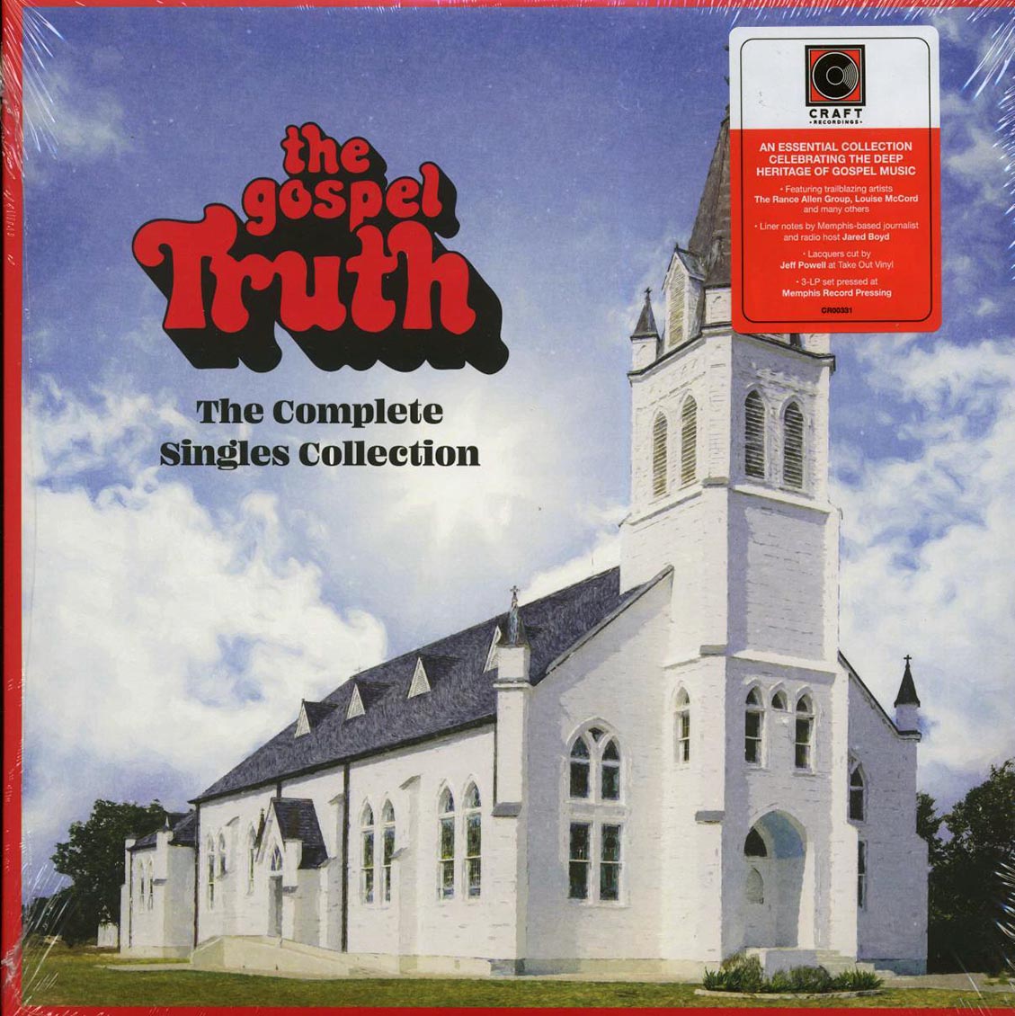 Various - The Gospel Truth: The Complete Singles Collection (3xLP) (remastered) vinyl LP front cover