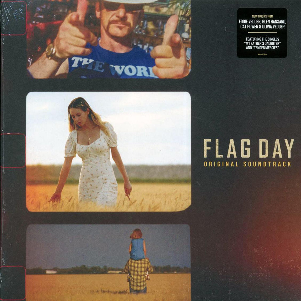 Eddie Vedder, Glen Hansard, Cat Power, Olivia Vedder - Flag Day: Original Soundtrack vinyl LP front cover