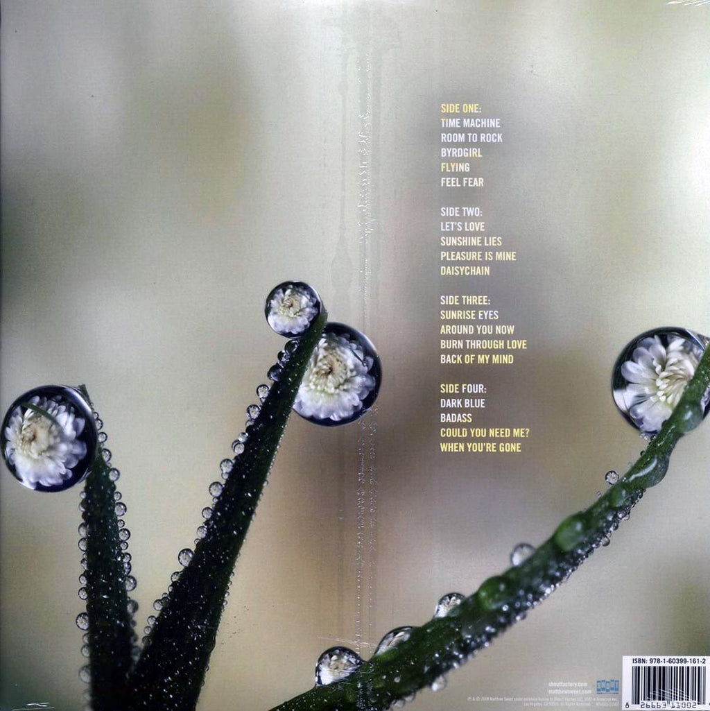 Matthew Sweet - Sunshine Lies (2xLP) (incl. CD) vinyl LP back cover