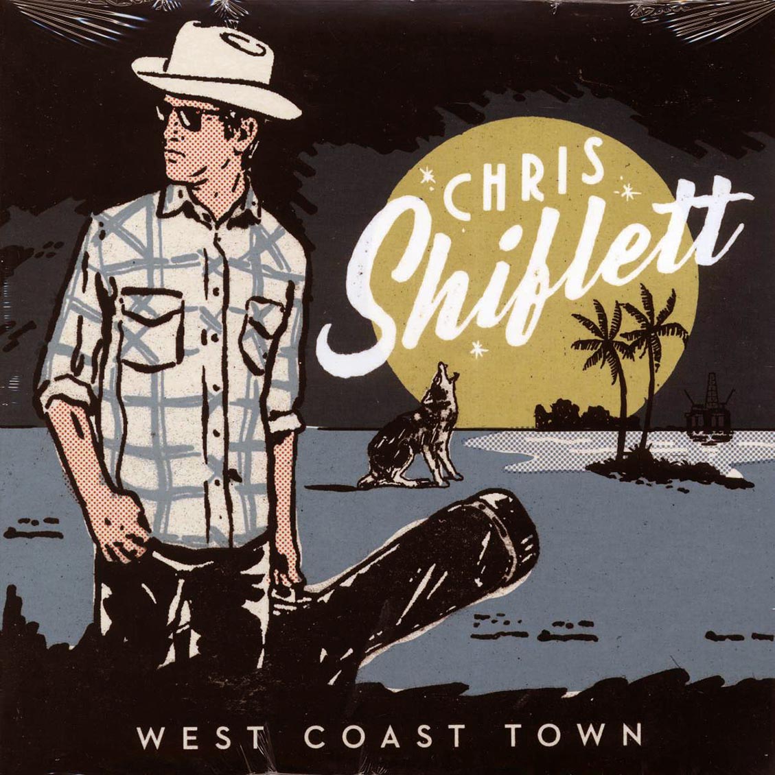 Chris Shiflett - West Coast Town vinyl LP front cover