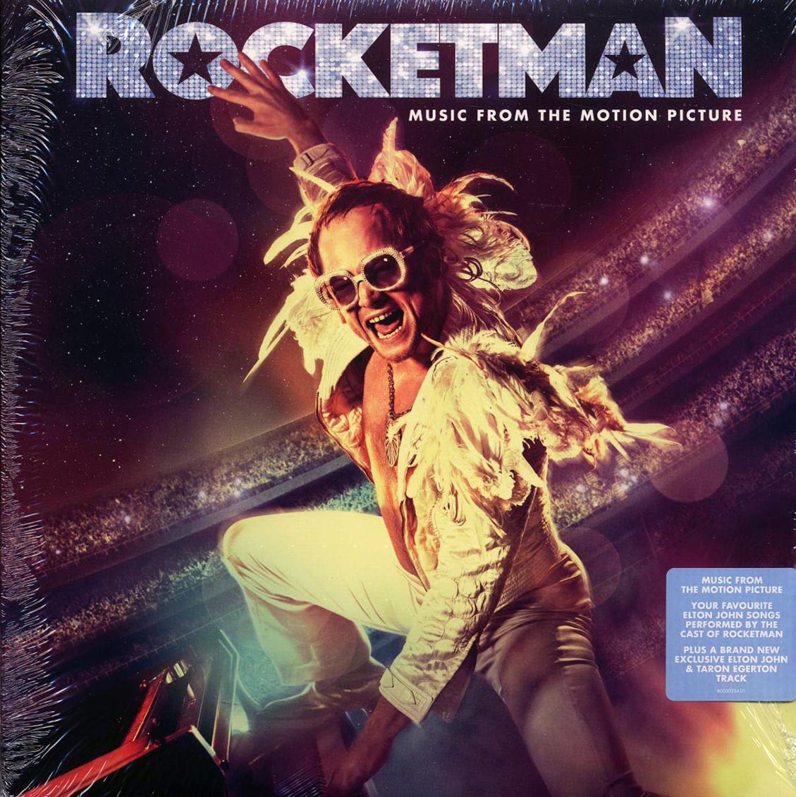 Taron Egerton, Elton John, Etc. - Rocketman: Music From The Motion Picture (2xLP) vinyl LP front cover